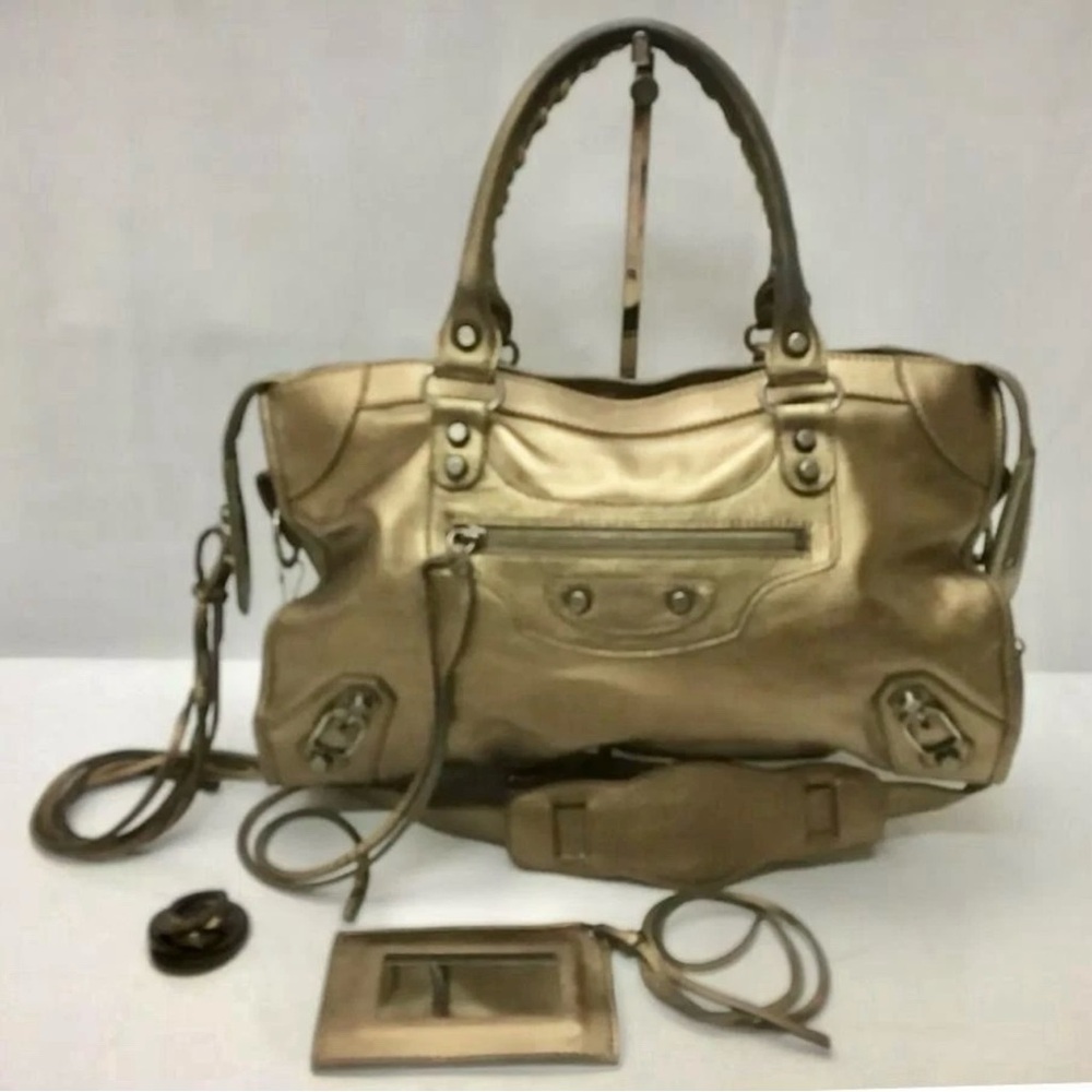 Authentic Balenciaga City Motorcycle Bag